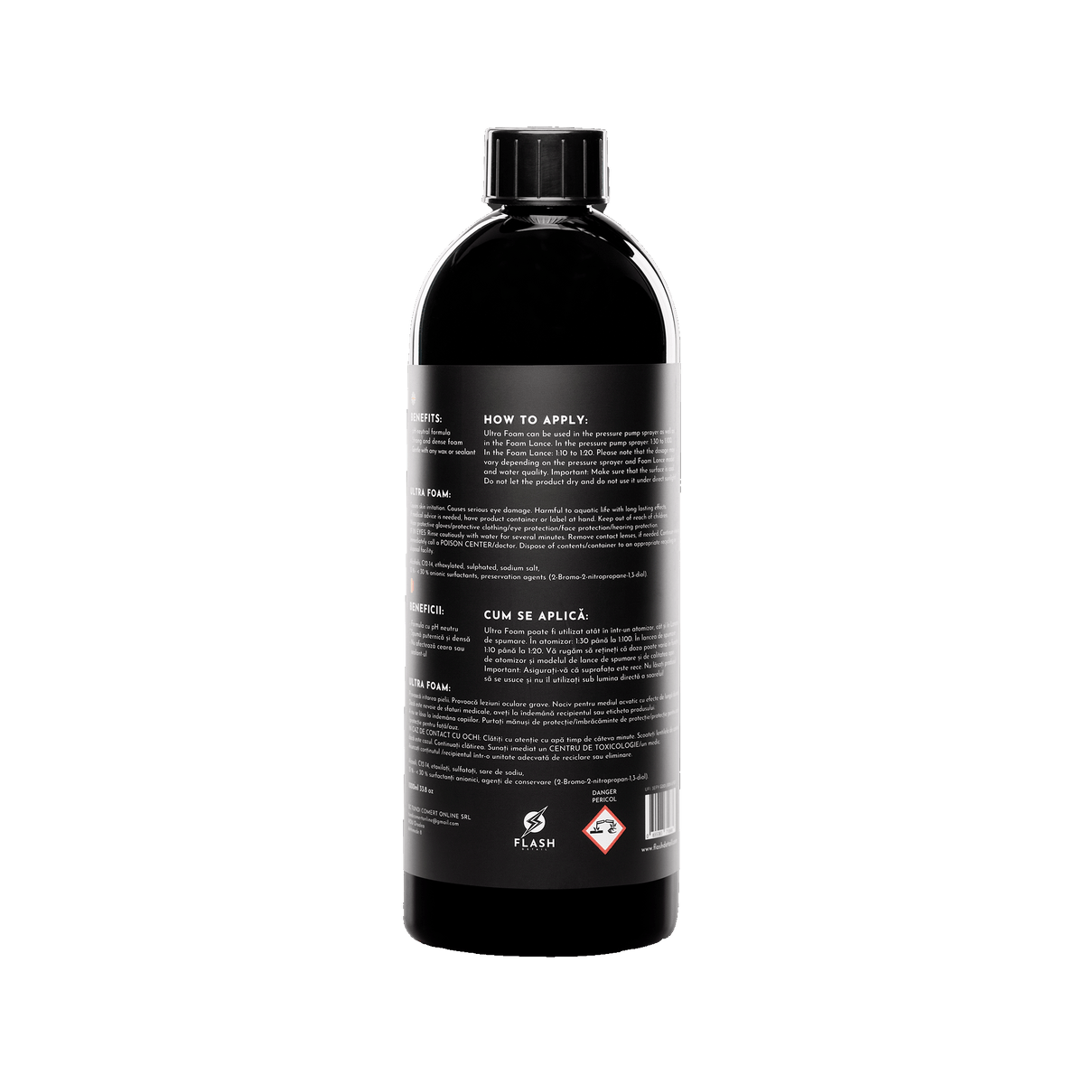 Ultra Foam 1000 ml aktív hab, termékfotó