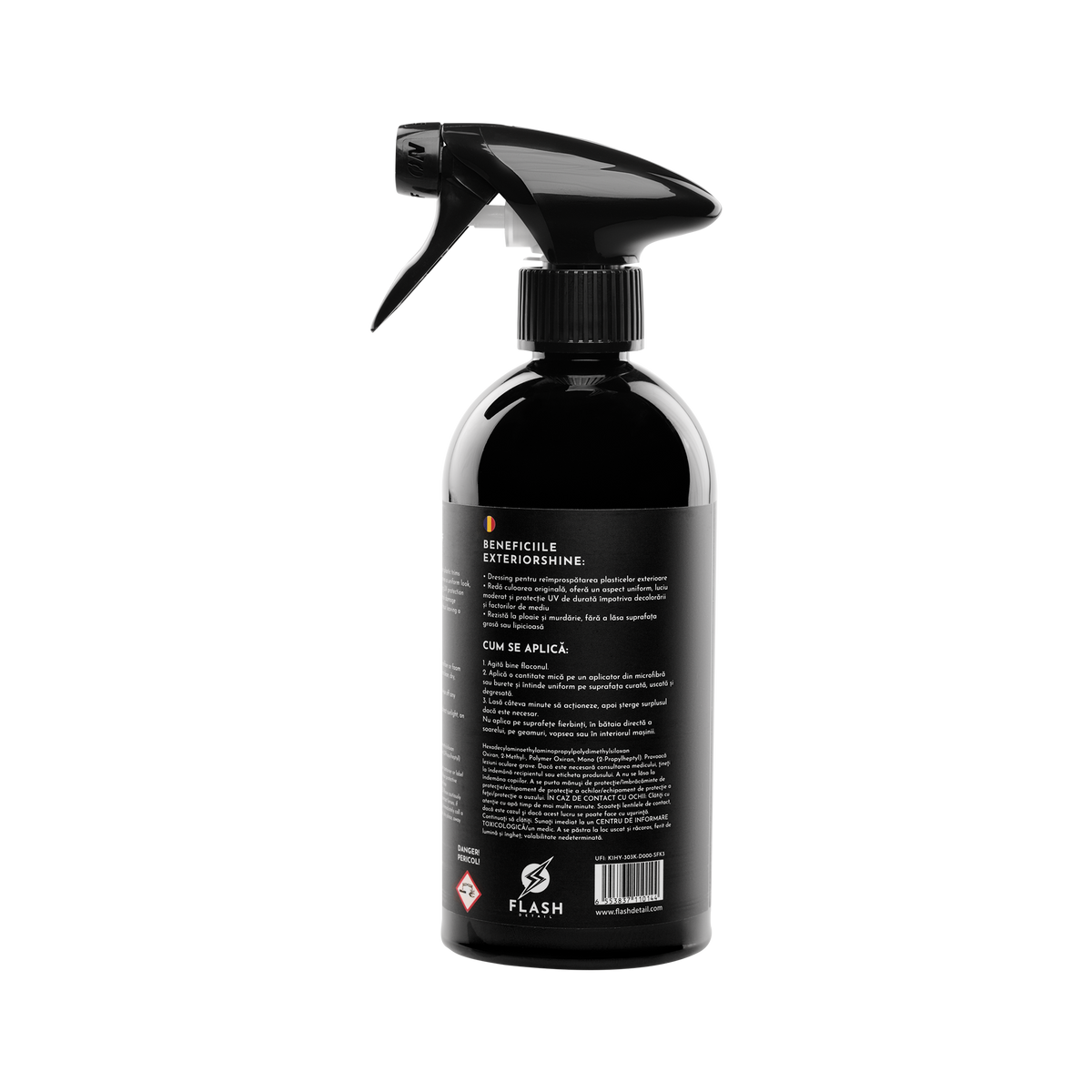 EXTERIORSHINE 500ML – KÜLSŐ MŰANYAG DRESSING