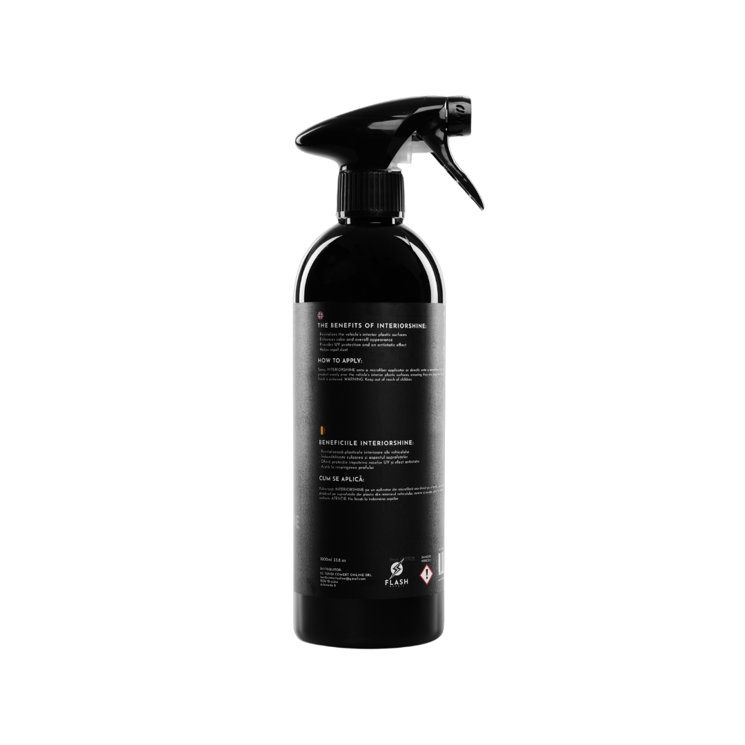 InteriorShine 1000 ml műszerfal ápoló, termékfotó