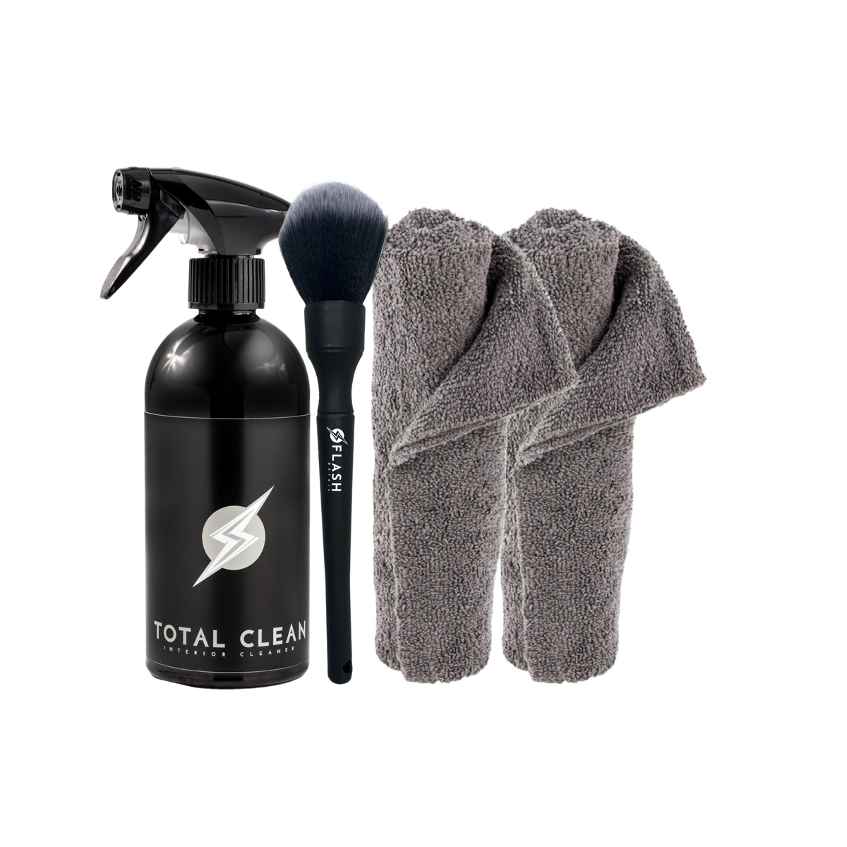 Total Clean Pack belső autókozmetikai kit ecsettel