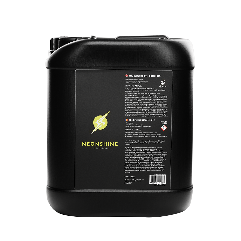 NeonShine 5 literes savmentes felnitisztító kanna