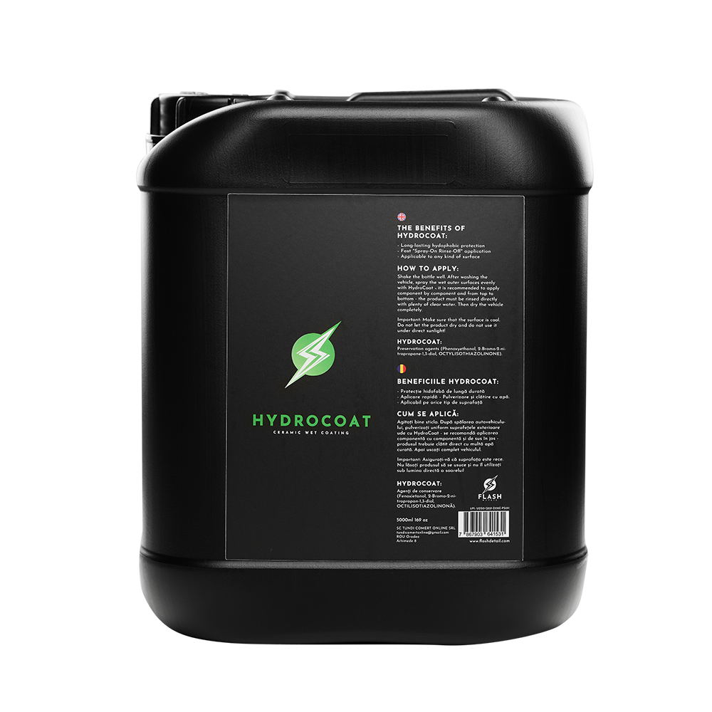HydroCoat 5 literes folyékony kerámia autóviasz kanna