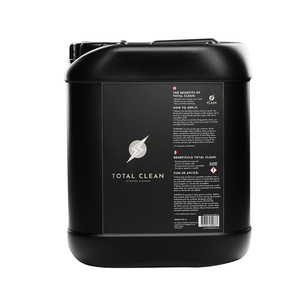 Total Clean 5 literes autóbelső tisztító kanna